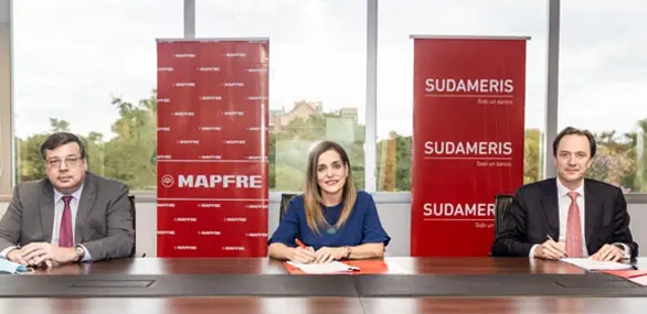 mapfre-sudameris-bank-alianza-paraguay-bancaseguros-586x285-1 MAPFRE y Sudameris Bank acuerdan una alianza en Paraguay para impulsar la expansión de su negocio de bancaseguros